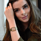 Régler Élégance Special Edition Steel Gold - Mocha Brown - RéglerRW261130J