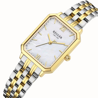 Régler Élégance Steel Bi - Colour Silver\Gold - Pearl - RéglerRW2114130J