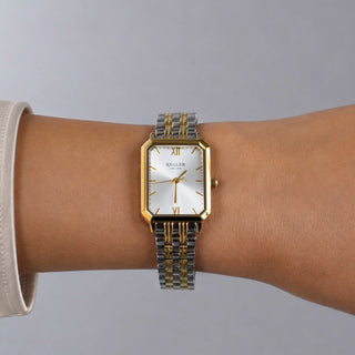 Régler Élégance Steel Bi-Colour Silver/Gold - Silver - RéglerRW2134130J