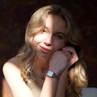 Régler Élégance Steel Bi - Colour Silver\Rose Gold - Pearl - RéglerRW2115430J