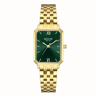 Régler Élégance Steel Gold - Green *Pre - Order* - RéglerRW2141130J