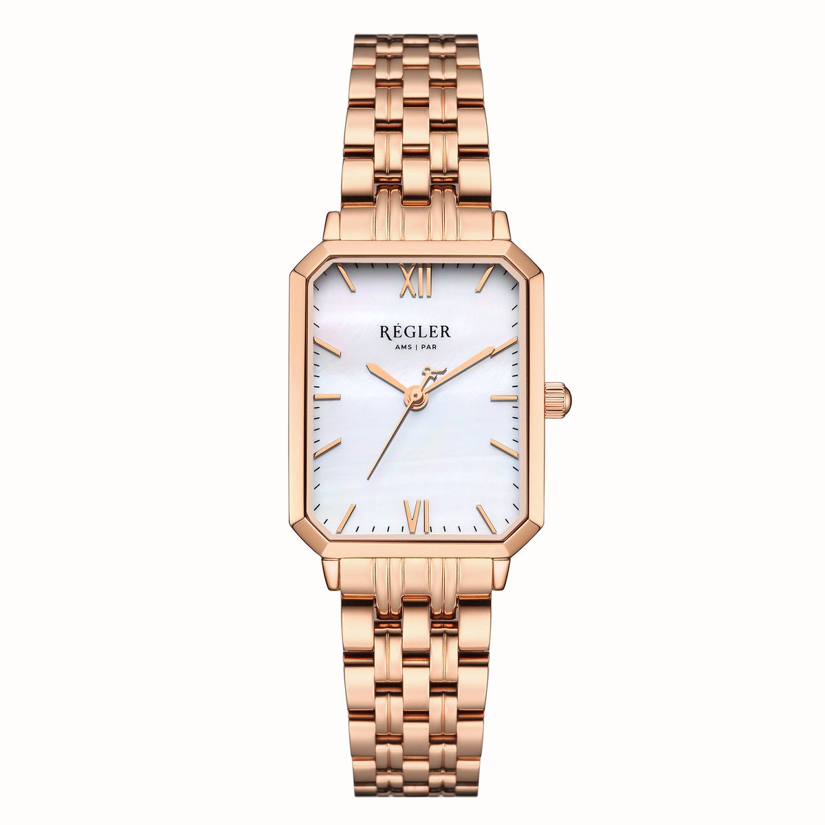 Régler Élégance Steel Rose Gold - Pearl - RéglerRW2113430J