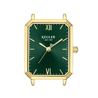 Régler Élégance Watch Case Gold - Green *Pre - Order* - RéglerRW241130J