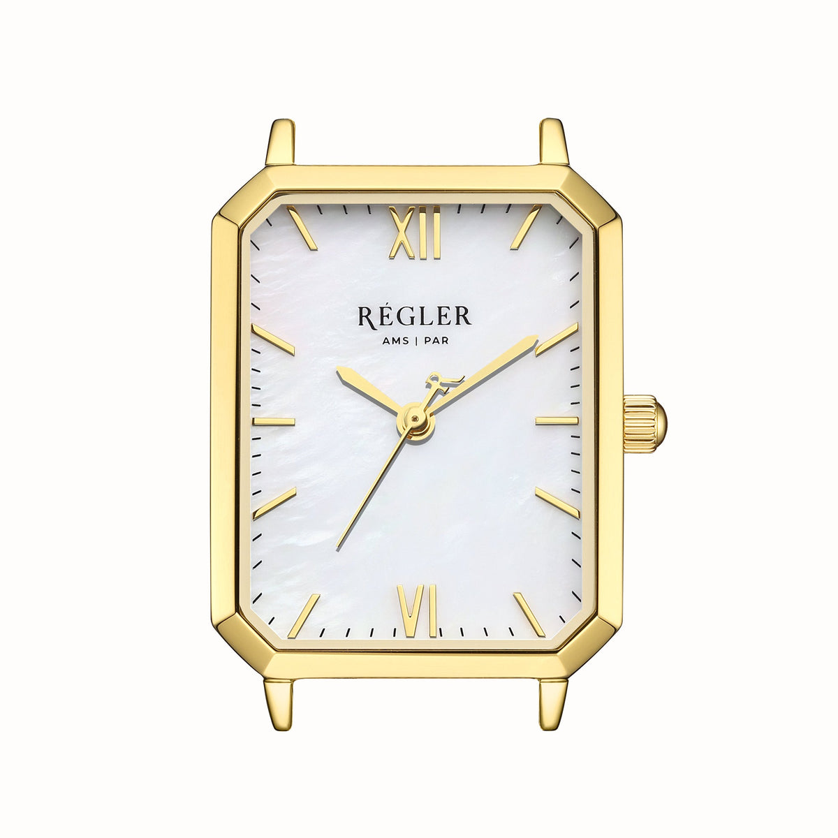 Régler Élégance Watch Case Gold - Pearl - RéglerRW211130J