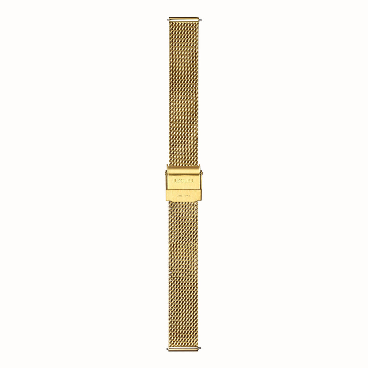 Régler Élégance Watch Strap Mesh Gold - RéglerRW30122