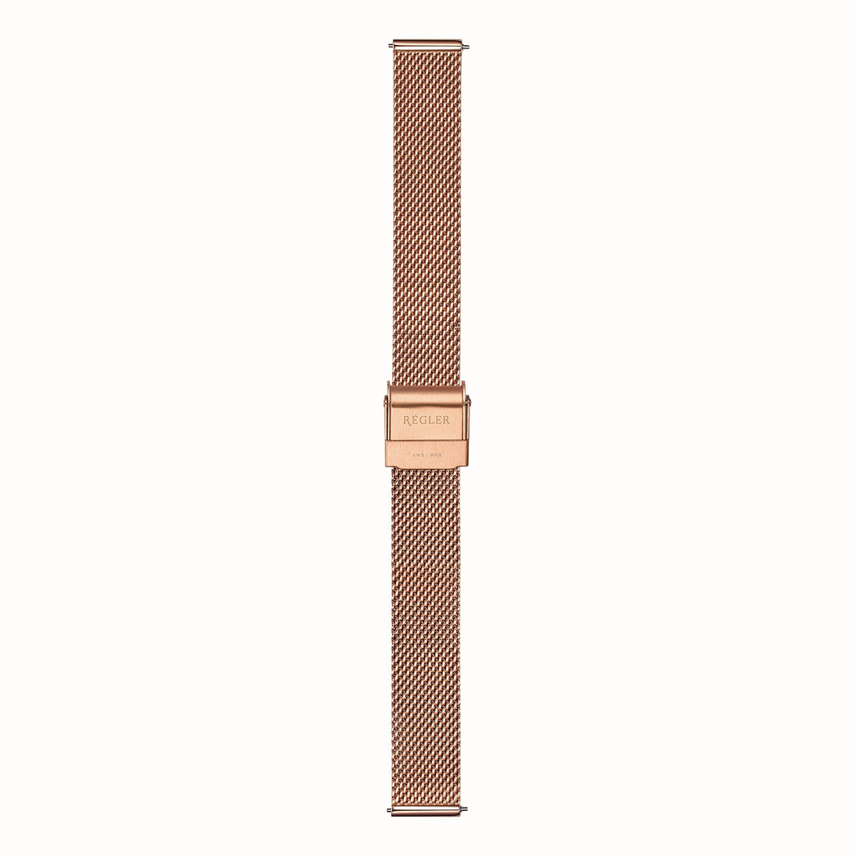 Régler Élégance Watch Strap Mesh Rose Gold - RéglerRW30422
