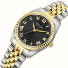 Régler Infinité Steel Bi-Colour Silver\Gold - Black - RéglerRW1124334J