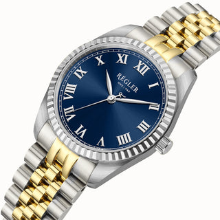 Régler Infinité Steel Bi - Colour Silver\Gold - Blue - RéglerRW1154234J