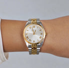 Régler Infinité Steel Bi-Colour Silver/Gold - Silver - RéglerRW1134234J