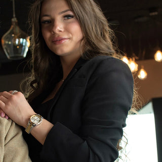 Régler Infinité Steel Bi - Colour Silver\Gold - Silver - RéglerRW1134234J