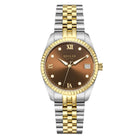 Régler Liberté Steel Bi - Colour Silver / Gold - Coffee - RéglerRW471234S