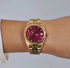 Régler Liberté Steel Gold - Burgundy - RéglerRW4101134S