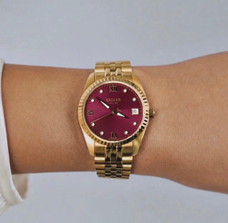 Régler Liberté Steel Gold - Burgundy - RéglerRW4101134S