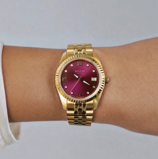 Régler Liberté Steel Gold - Burgundy - RéglerRW4101134S