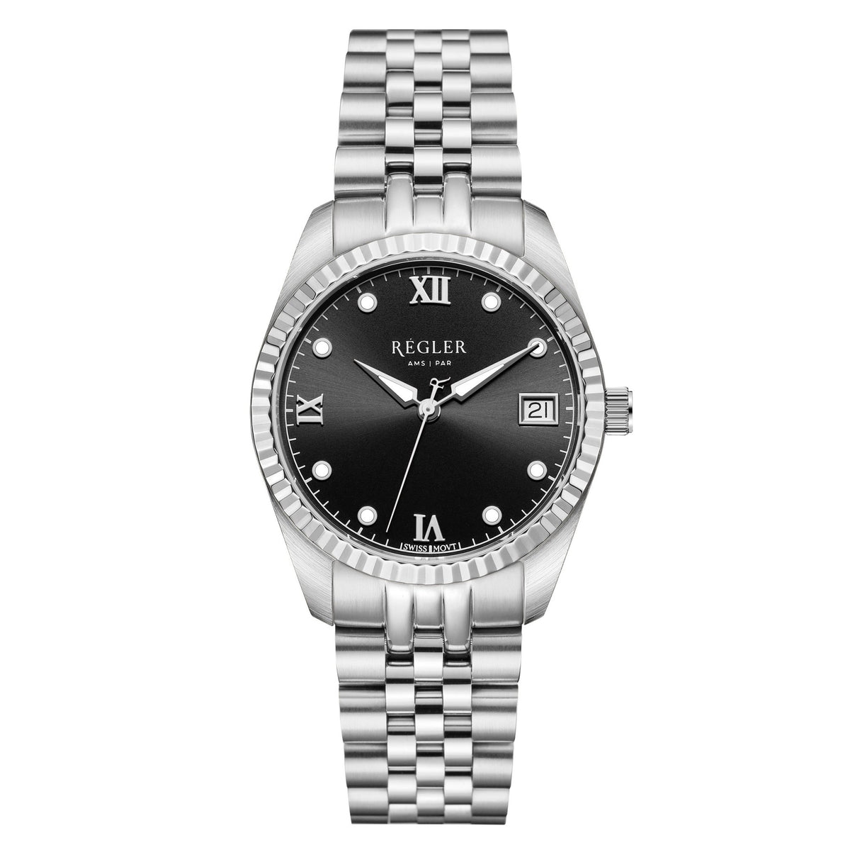Régler Liberté Steel Silver - Black - RéglerRW422234S