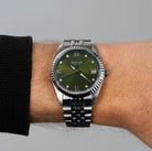 Régler Liberté Steel Silver - Olive Green - RéglerRW442234S