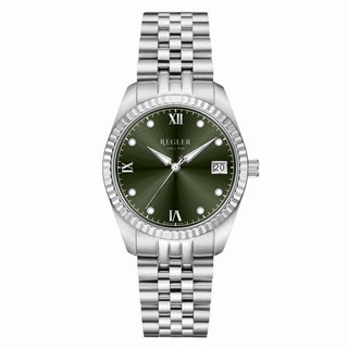 Régler Liberté Steel Silver - Olive Green *Pre - Order* - RéglerRW442234S