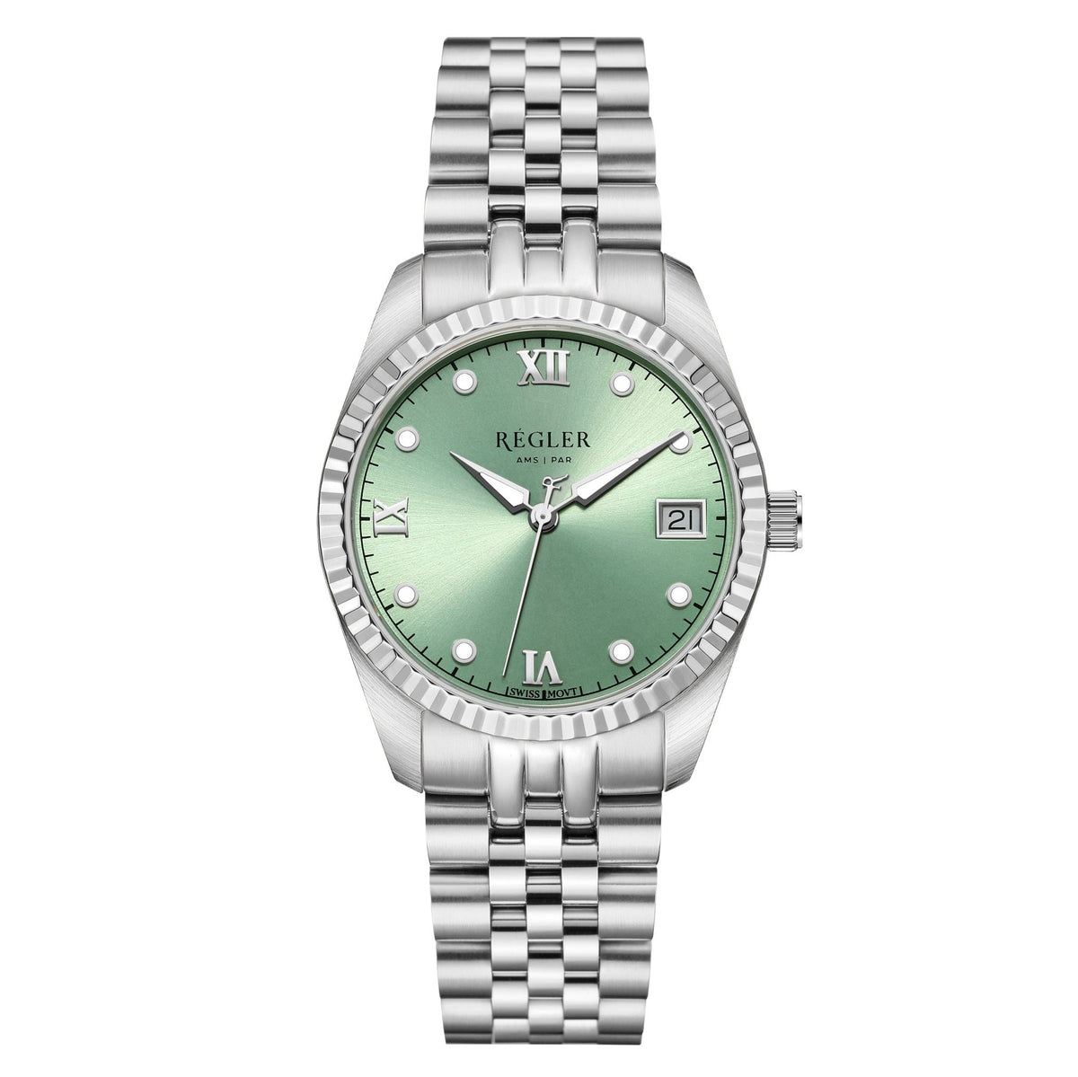 Régler Liberté Steel Silver - Pistache - RéglerRW482234S