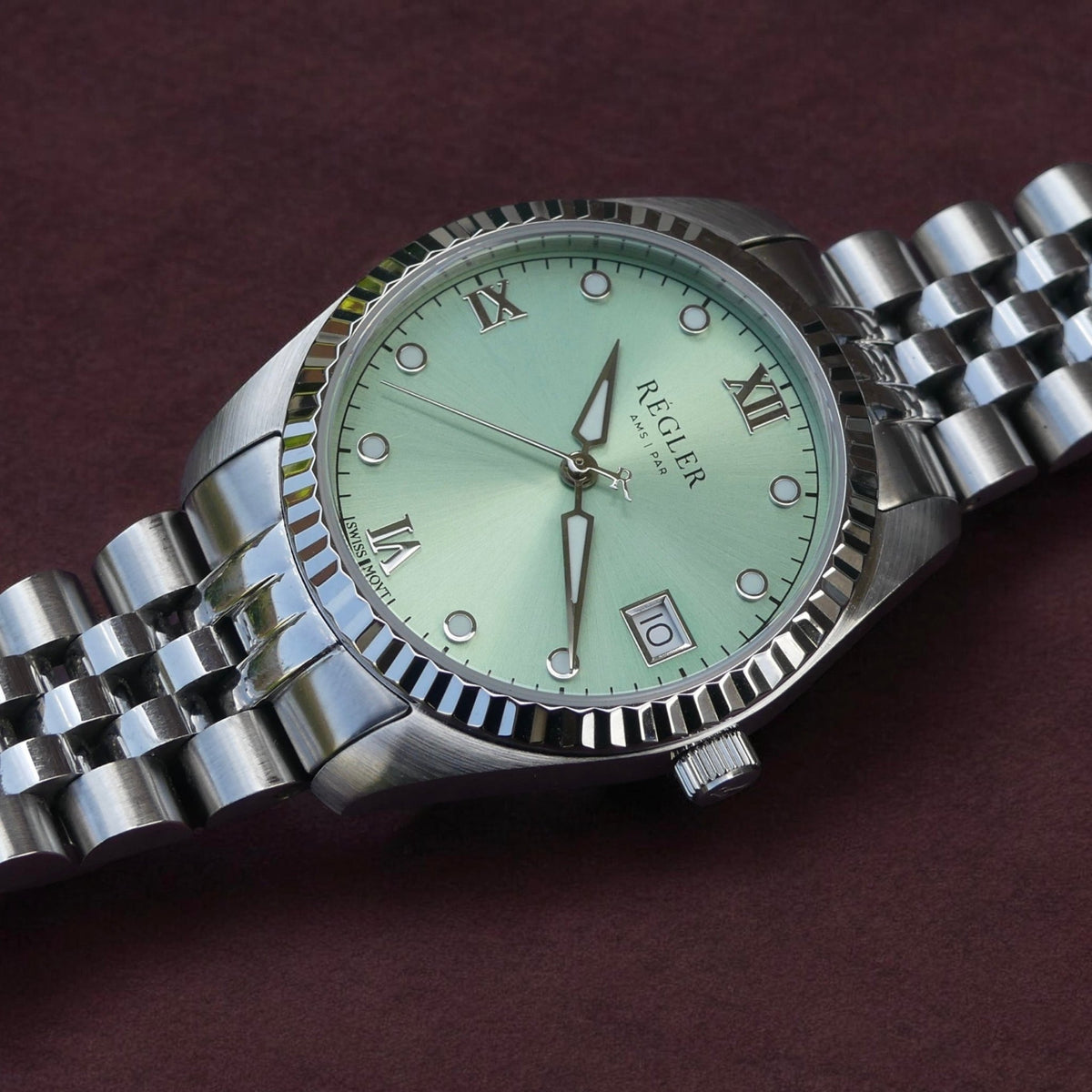 Régler Liberté Steel Silver - Pistache - RéglerRW482234S