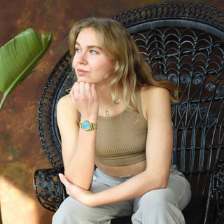 Régler Special Edition Infinité Steel Gold - Icy Blue - RéglerRW1141134J