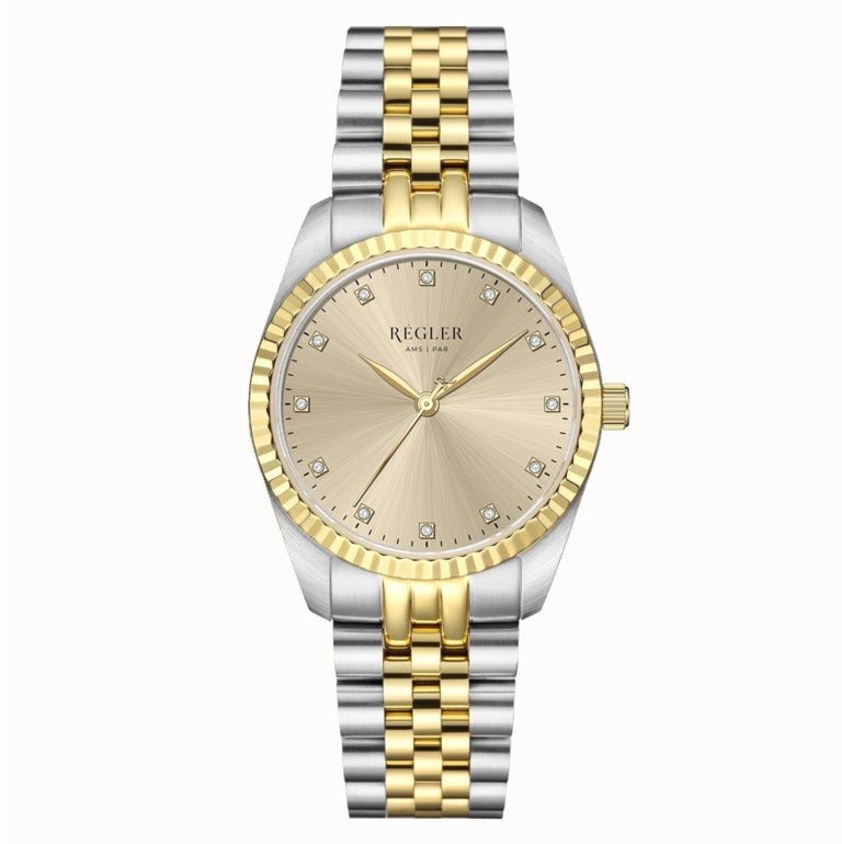 Régler Watches X La Lau Co - Created series Silver/Gold - Champagne - RéglerRW361234J